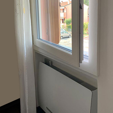 Infissi e ventilconvettore ad alta efficienza energetica